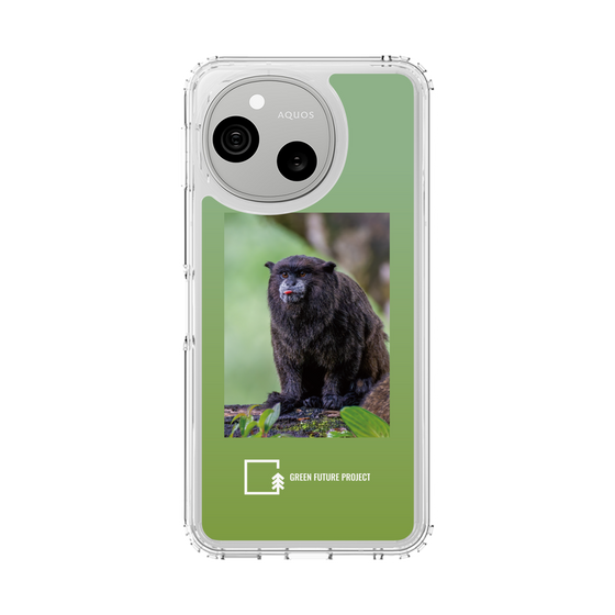 スリムプロテクションケース［ Green Future Project - Black-mantled Tamarin ］