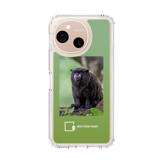 スリムプロテクションケース［ Green Future Project - Black-mantled Tamarin ］