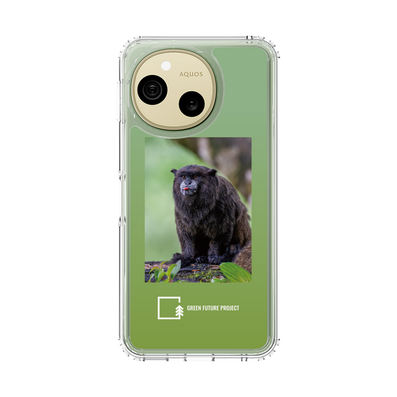 スリムプロテクションケース［ Green Future Project - Black-mantled Tamarin ］