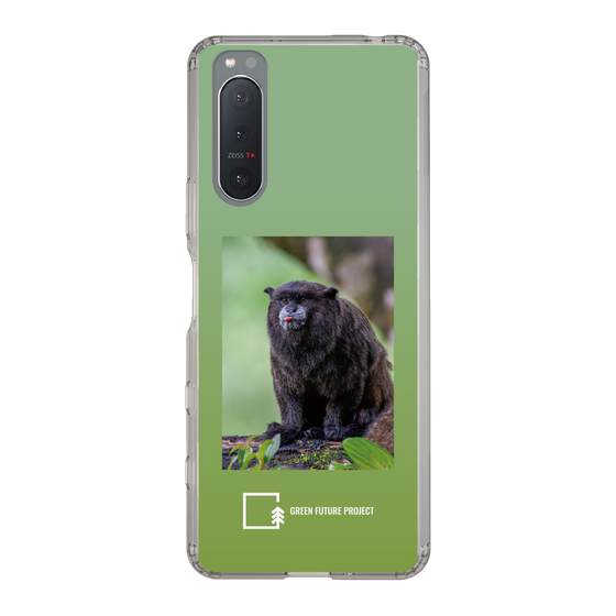 スリムプロテクションケース［ Green Future Project - Black-mantled Tamarin ］