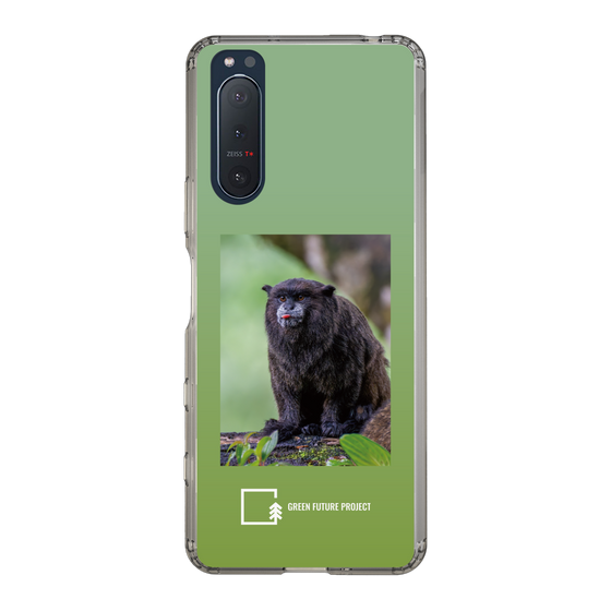 スリムプロテクションケース［ Green Future Project - Black-mantled Tamarin ］