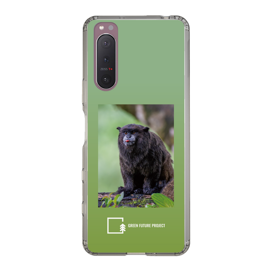 スリムプロテクションケース［ Green Future Project - Black-mantled Tamarin ］