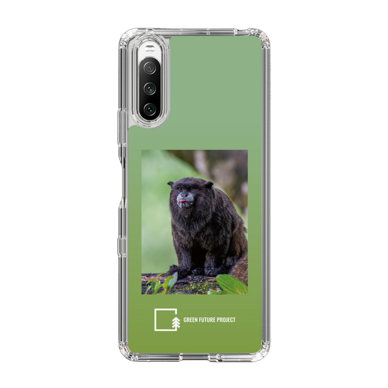 スリムプロテクションケース［ Green Future Project - Black-mantled Tamarin ］