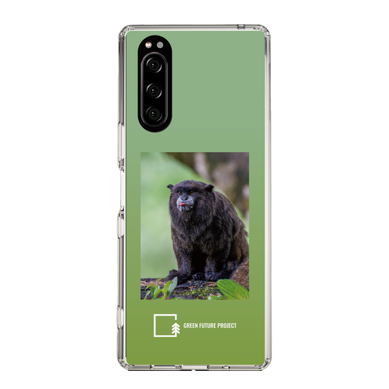 スリムプロテクションケース［ Green Future Project - Black-mantled Tamarin ］
