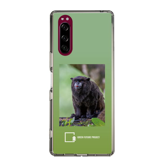 スリムプロテクションケース［ Green Future Project - Black-mantled Tamarin ］