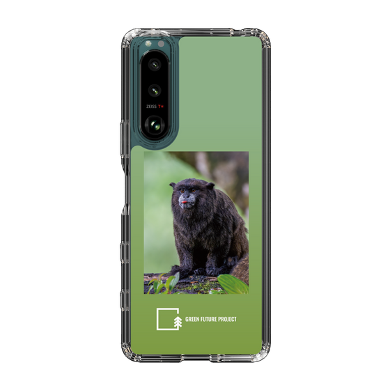 スリムプロテクションケース［ Green Future Project - Black-mantled Tamarin ］