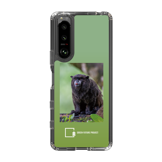 スリムプロテクションケース［ Green Future Project - Black-mantled Tamarin ］