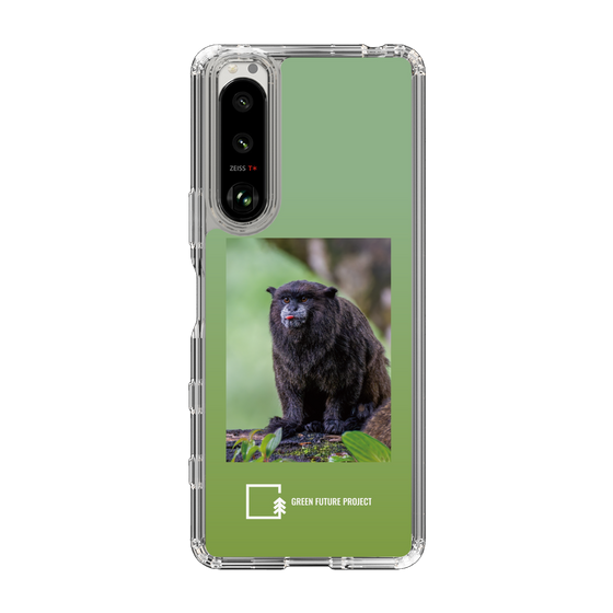 スリムプロテクションケース［ Green Future Project - Black-mantled Tamarin ］