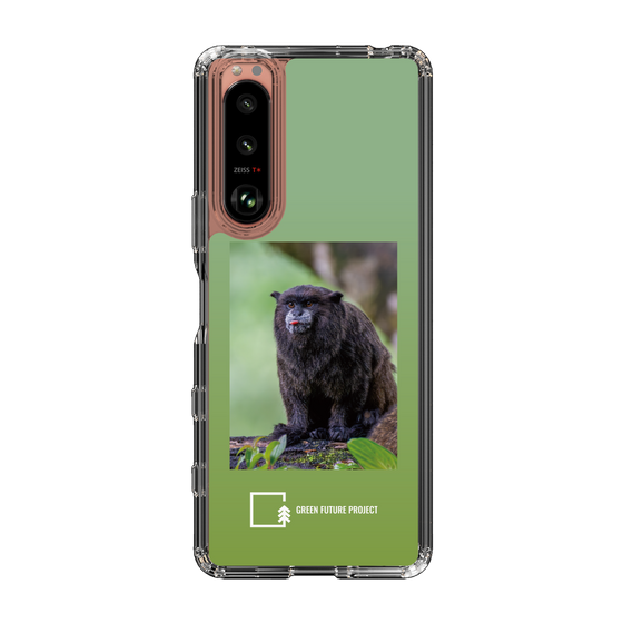スリムプロテクションケース［ Green Future Project - Black-mantled Tamarin ］