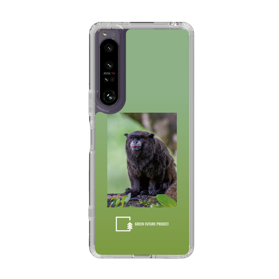スリムプロテクションケース［ Green Future Project - Black-mantled Tamarin ］
