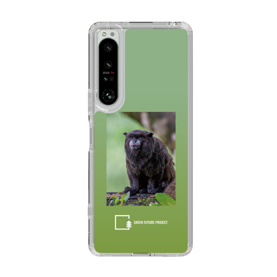 スリムプロテクションケース［ Green Future Project - Black-mantled Tamarin ］