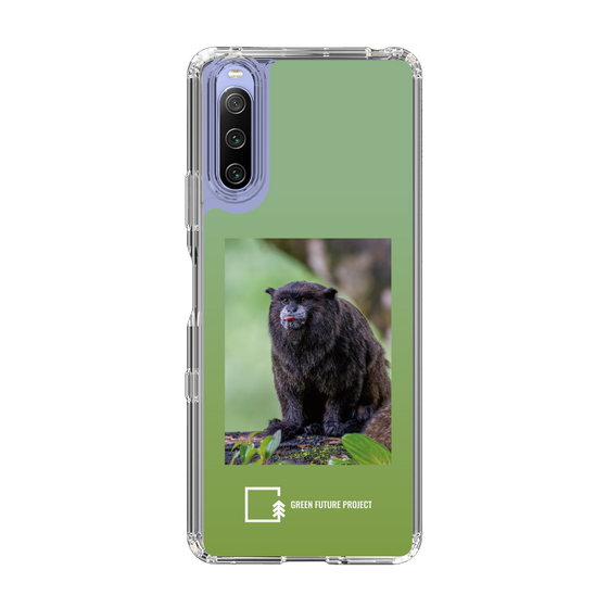 スリムプロテクションケース［ Green Future Project - Black-mantled Tamarin ］