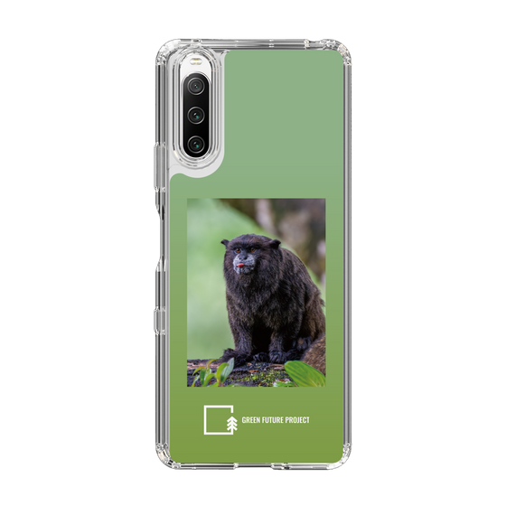 スリムプロテクションケース［ Green Future Project - Black-mantled Tamarin ］