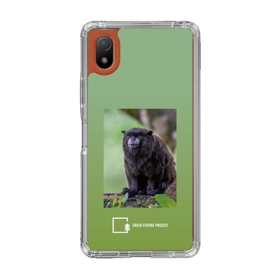 スリムプロテクションケース［ Green Future Project - Black-mantled Tamarin ］