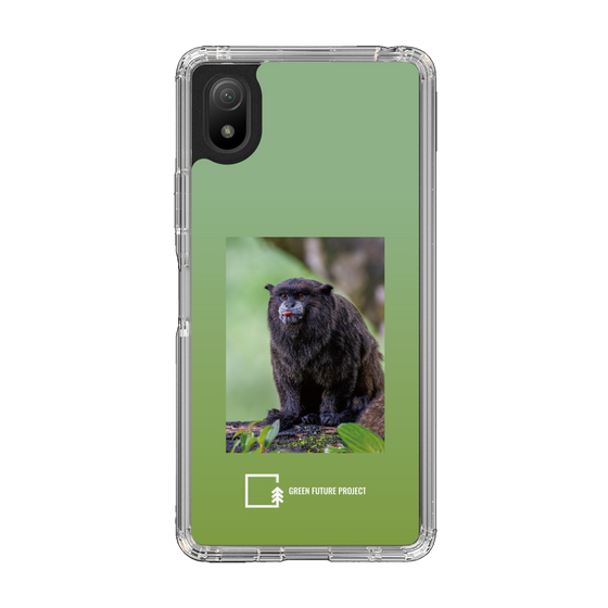 スリムプロテクションケース［ Green Future Project - Black-mantled Tamarin ］