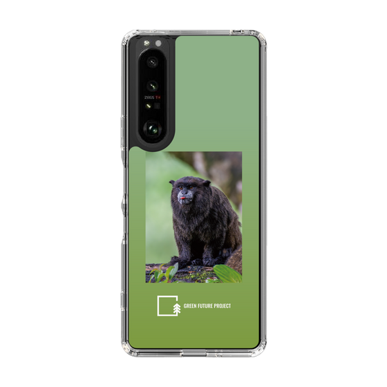 スリムプロテクションケース［ Green Future Project - Black-mantled Tamarin ］