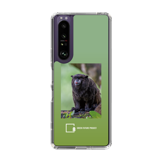 スリムプロテクションケース［ Green Future Project - Black-mantled Tamarin ］