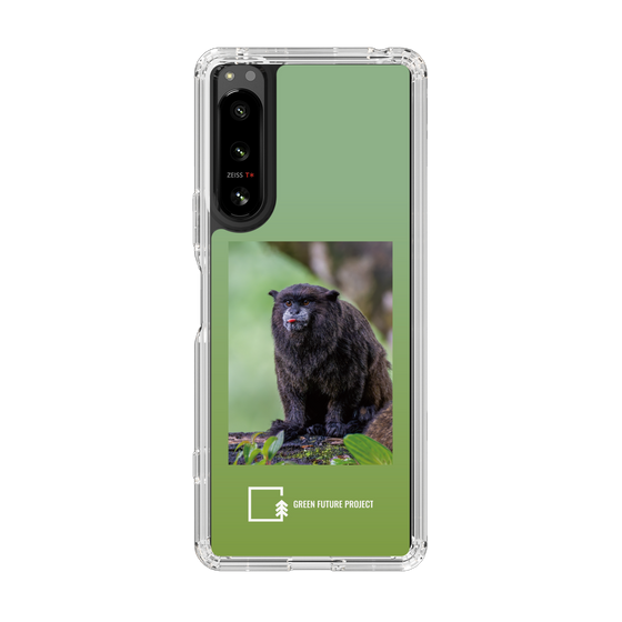 スリムプロテクションケース［ Green Future Project - Black-mantled Tamarin ］