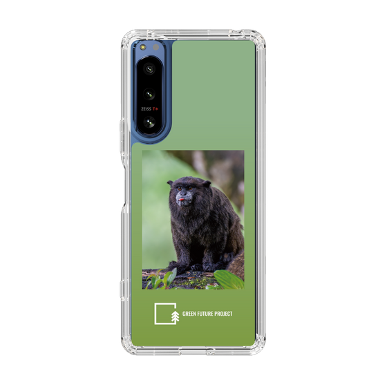 スリムプロテクションケース［ Green Future Project - Black-mantled Tamarin ］