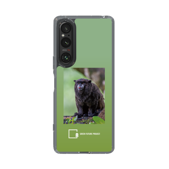 スリムプロテクションケース［ Green Future Project - Black-mantled Tamarin ］