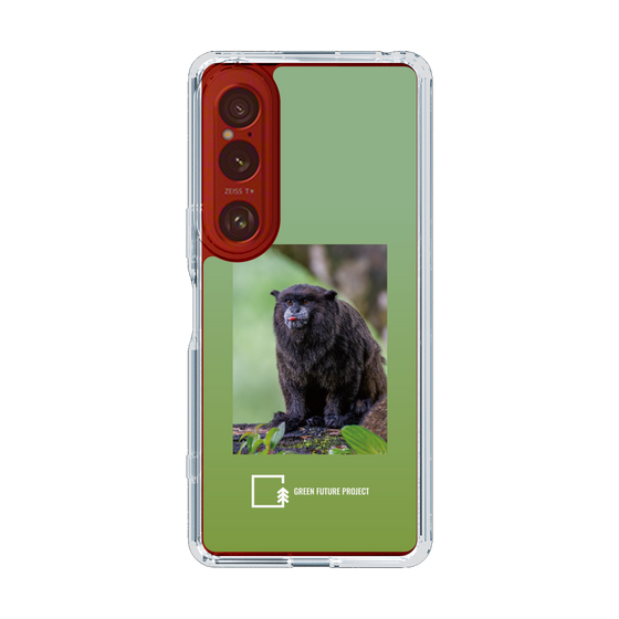 スリムプロテクションケース［ Green Future Project - Black-mantled Tamarin ］
