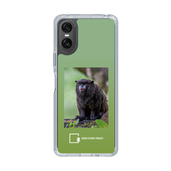 スリムプロテクションケース［ Green Future Project - Black-mantled Tamarin ］
