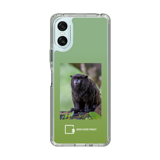 スリムプロテクションケース［ Green Future Project - Black-mantled Tamarin ］