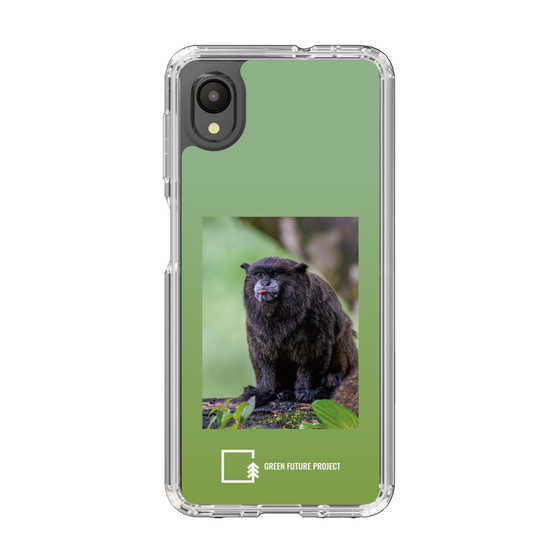 スリムプロテクションケース［ Green Future Project - Black-mantled Tamarin ］