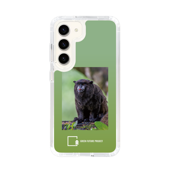 スリムプロテクションケース［ Green Future Project - Black-mantled Tamarin ］