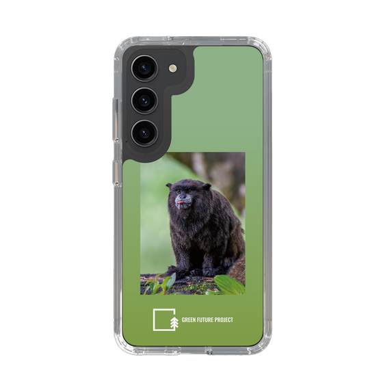 スリムプロテクションケース［ Green Future Project - Black-mantled Tamarin ］