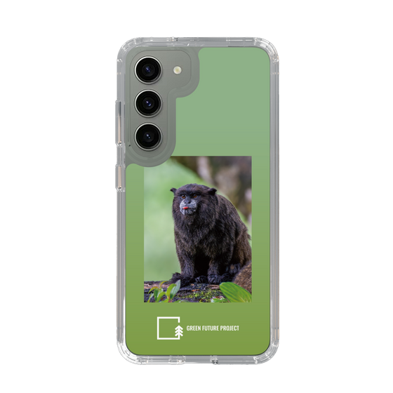 スリムプロテクションケース［ Green Future Project - Black-mantled Tamarin ］