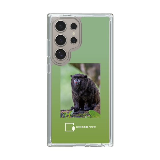 スリムプロテクションケース［ Green Future Project - Black-mantled Tamarin ］