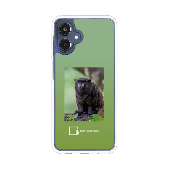 スリムプロテクションケース［ Green Future Project - Black-mantled Tamarin ］