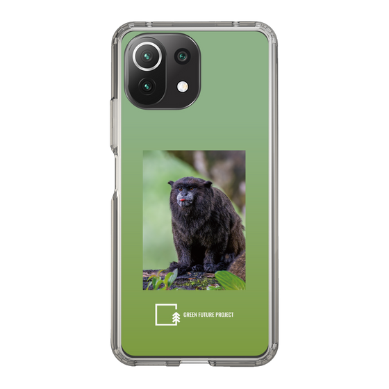 スリムプロテクションケース［ Green Future Project - Black-mantled Tamarin ］