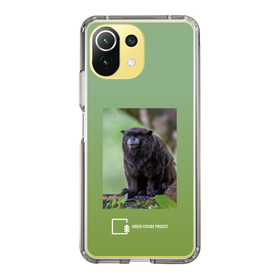 スリムプロテクションケース［ Green Future Project - Black-mantled Tamarin ］