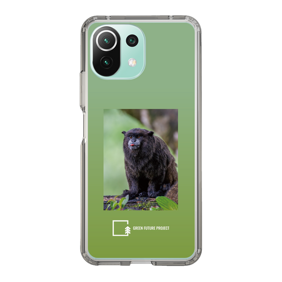 スリムプロテクションケース［ Green Future Project - Black-mantled Tamarin ］