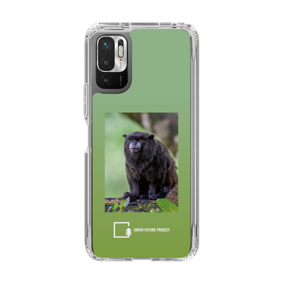 スリムプロテクションケース［ Green Future Project - Black-mantled Tamarin ］