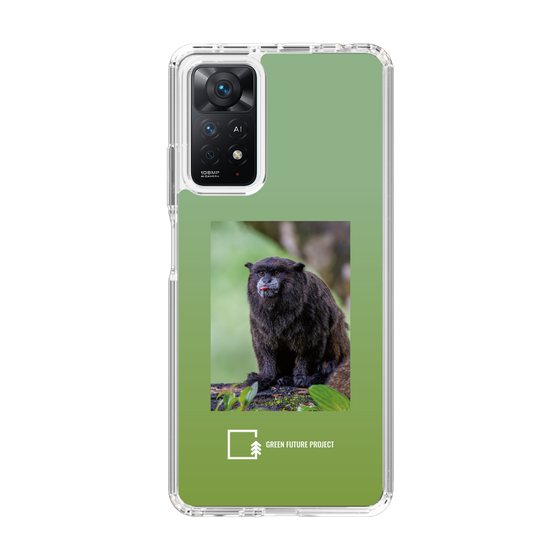 スリムプロテクションケース［ Green Future Project - Black-mantled Tamarin ］