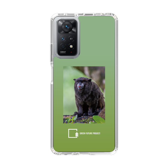 スリムプロテクションケース［ Green Future Project - Black-mantled Tamarin ］