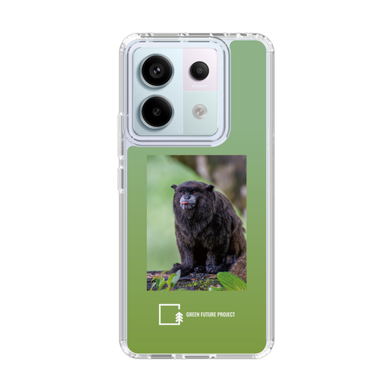 スリムプロテクションケース［ Green Future Project - Black-mantled Tamarin ］