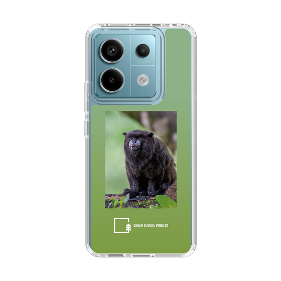 スリムプロテクションケース［ Green Future Project - Black-mantled Tamarin ］