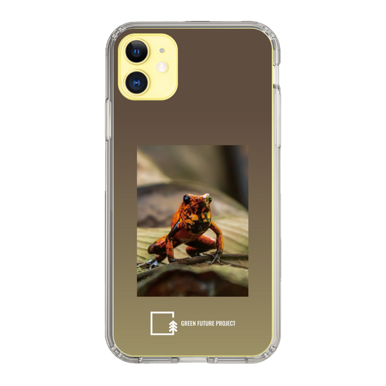 スリムプロテクションケース［ Green Future Project - Poison-dart Frogs ］