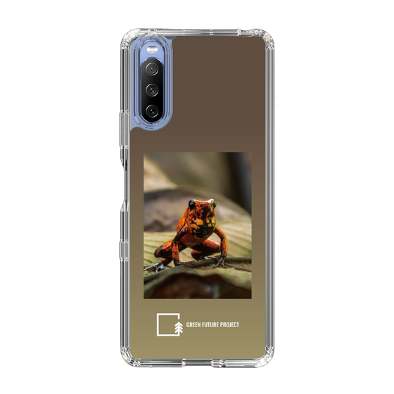スリムプロテクションケース［ Green Future Project - Poison-dart Frogs ］