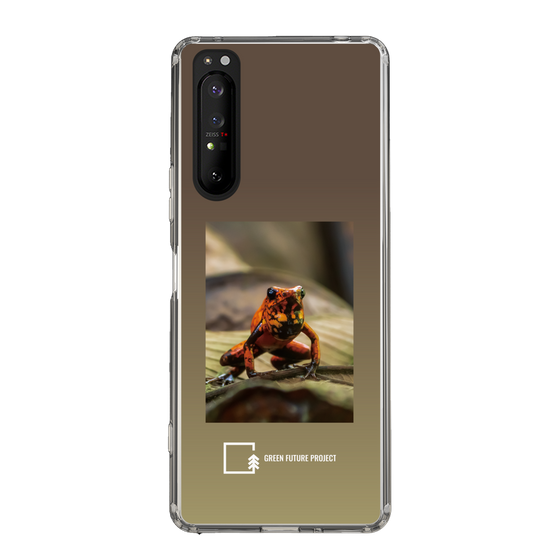 スリムプロテクションケース［ Green Future Project - Poison-dart Frogs ］