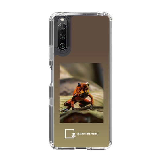 スリムプロテクションケース［ Green Future Project - Poison-dart Frogs ］