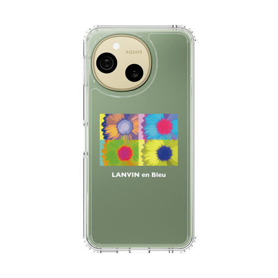 スリムプロテクションケース［ LANVIN en Bleu - Flower ］