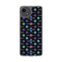 スリムプロテクションケース［ LANVIN en Bleu - Flower pattern ］
