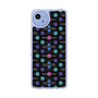 スリムプロテクションケース［ LANVIN en Bleu - Flower pattern ］