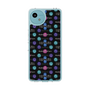 スリムプロテクションケース［ LANVIN en Bleu - Flower pattern ］