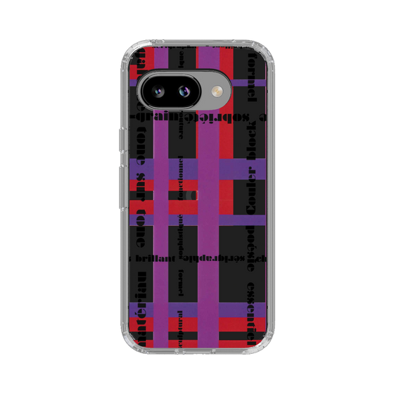 スリムプロテクションケース［ LANVIN en Bleu - Plaid ］